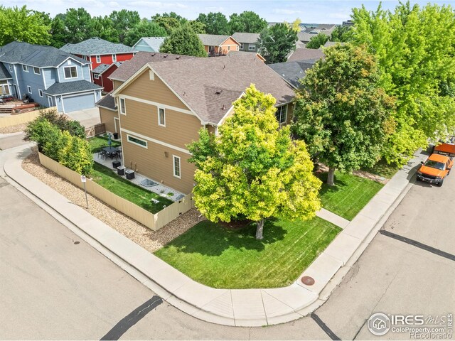 502 Peregrine Cir, Longmont, CO 80504 - aerial view of residential area