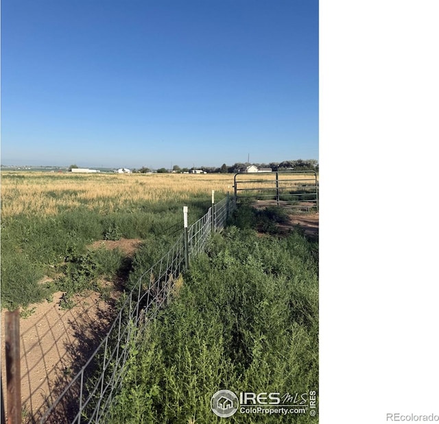 37416 County Road 45, Eaton, CO 80615 - view of yard featuring a view of rural / pastoral area