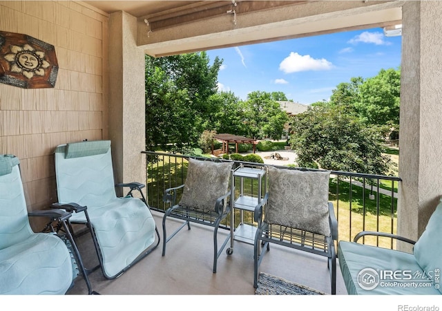 1703 Whitehall Dr Unit G, Longmont, CO 80504 - view of balcony