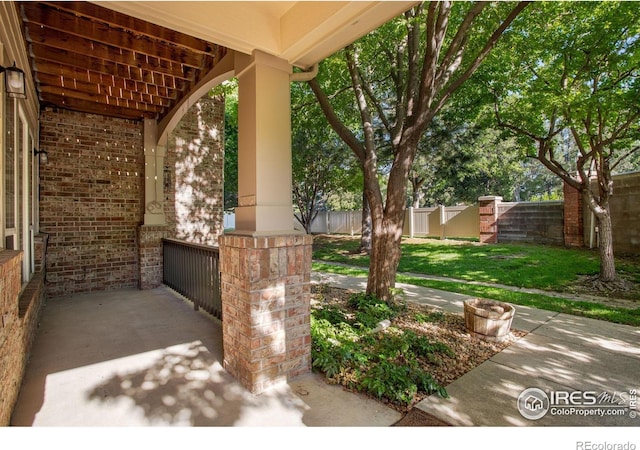 4672 W 20th Street Rd Unit 1311, Greeley, CO 80634 - view of covered porch