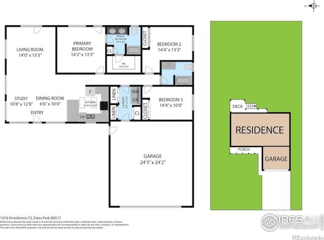 1316 Kinnikinnic Ct, Estes Park, CO 80517 - view of room layout