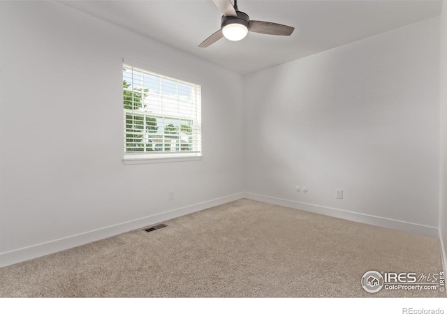 8696 W 86th Cir, Arvada, CO 80005 - carpeted empty room featuring a ceiling fan and baseboards