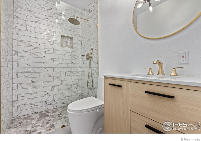 8696 W 86th Cir, Arvada, CO 80005 - bathroom featuring vanity and a walk in shower