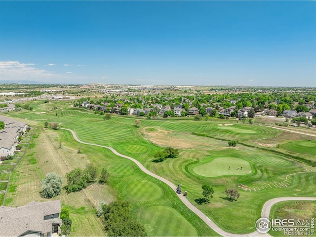 12912 Grant Cir E # A, Thornton, CO 80241 - aerial view of property and surrounding area with a golf course and nearby suburban area