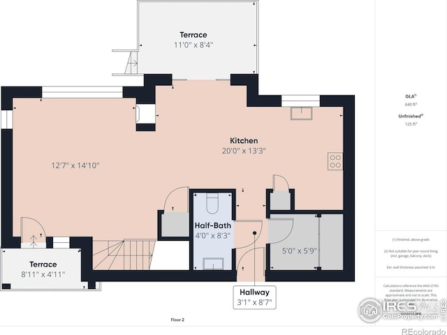 12912 Grant Cir E # A, Thornton, CO 80241 - view of room layout