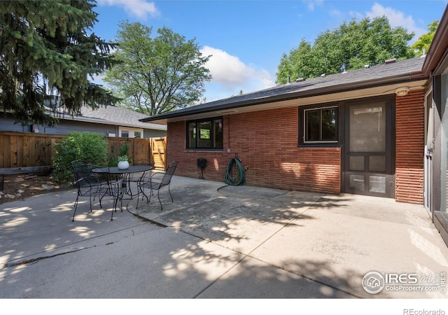 600 Monte Vista Ave, Fort Collins, CO 80521 - view of patio / terrace featuring outdoor dining space