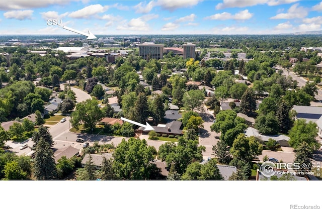 600 Monte Vista Ave, Fort Collins, CO 80521 - drone / aerial view