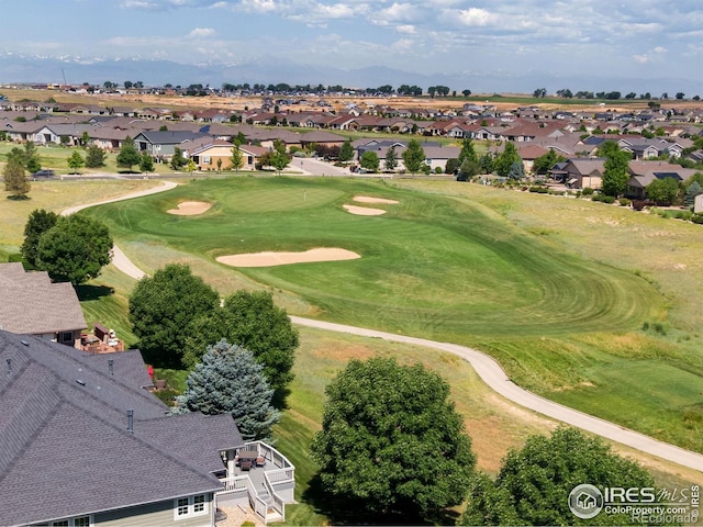 8305 E 149th Dr, Thornton, CO 80602 - aerial perspective of suburban area with a local golf course