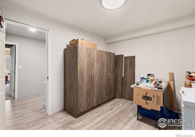 4521 Mesa Verde Dr, Greeley, CO 80634 - home office with light wood-style flooring