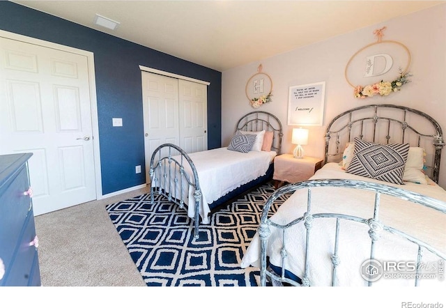 1773 Nightfall Dr, Windsor, CO 80550 - bedroom featuring carpet and a closet