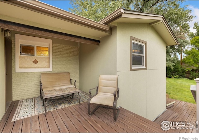 10947 Lynne Ave, Lafayette, CO 80026 - view of deck