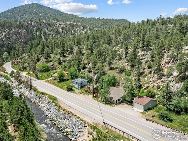 2301 US Highway 34, Drake, CO 80515 - drone / aerial view of a forest and mountains