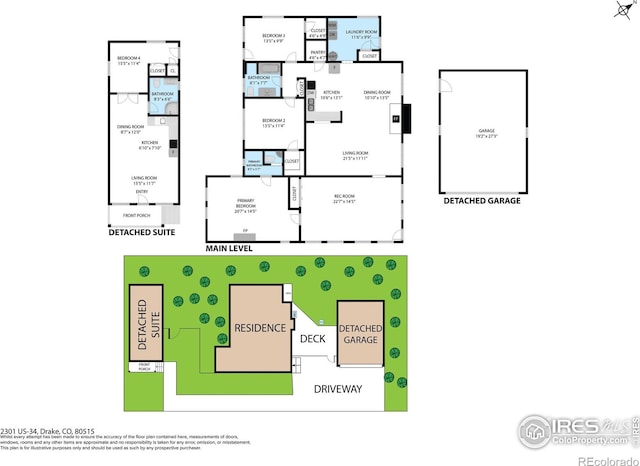 2301 US Highway 34, Drake, CO 80515 - view of property floor plan