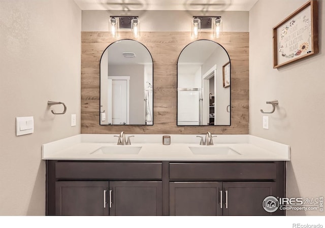 1591 Sun River Rd, Berthoud, CO 80513 - bathroom featuring double vanity