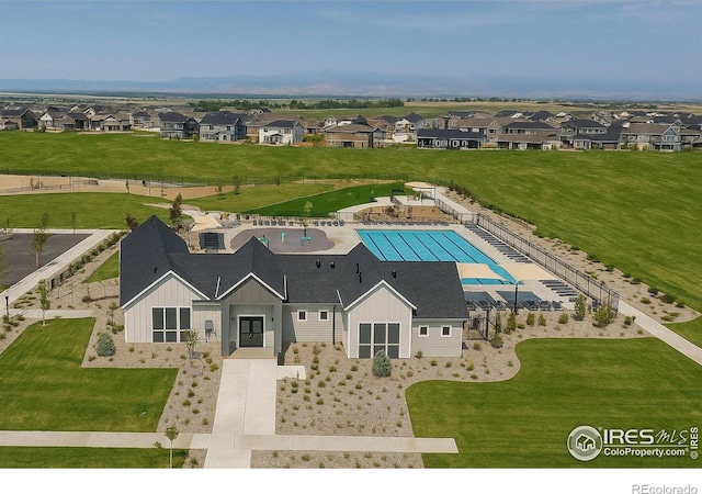 1591 Sun River Rd, Berthoud, CO 80513 - aerial view of residential area