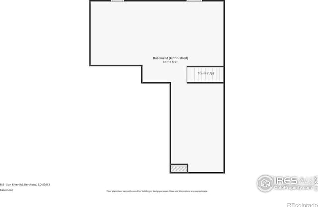 1591 Sun River Rd, Berthoud, CO 80513 - view of floor plan / room layout