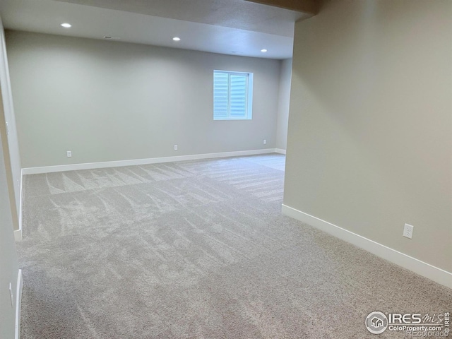 13 Chipeta Way, Lochbuie, CO 80603 - below grade area with carpet and recessed lighting