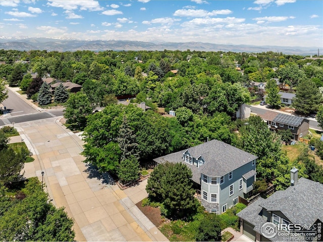 691 Tamarisk Ct, Louisville, CO 80027 - aerial view of a mountainous background