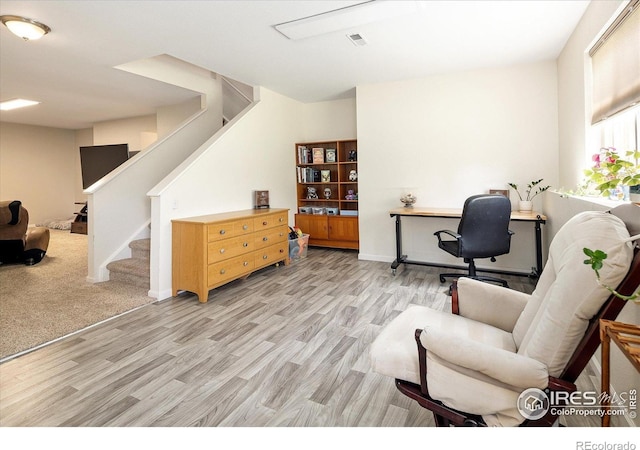 691 Tamarisk Ct, Louisville, CO 80027 - office area with light wood-style floors