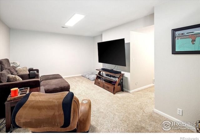 691 Tamarisk Ct, Louisville, CO 80027 - carpeted living area featuring baseboards