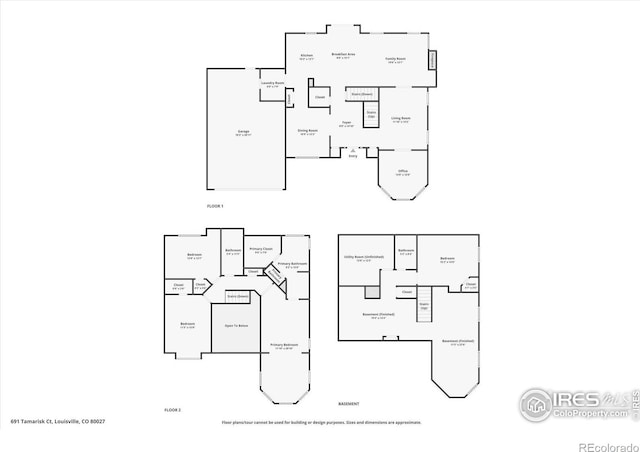 691 Tamarisk Ct, Louisville, CO 80027 - view of room layout