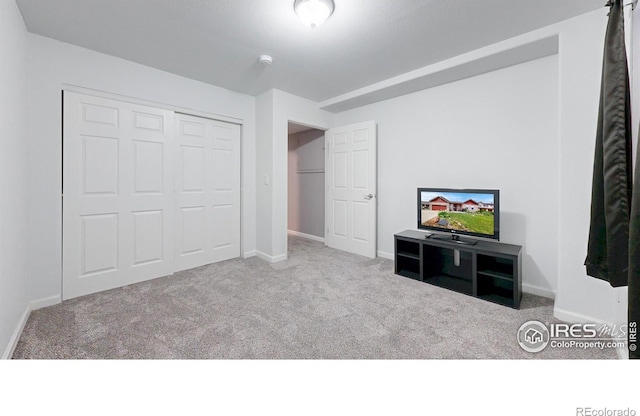 555 S 17th Ave, Brighton, CO 80601 - unfurnished living room with carpet and baseboards