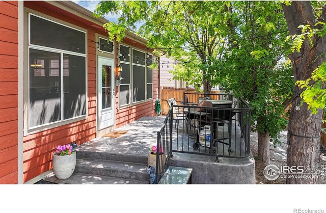 555 S 17th Ave, Brighton, CO 80601 - deck with outdoor dining area