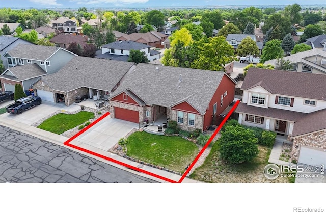 555 S 17th Ave, Brighton, CO 80601 - aerial view of residential area