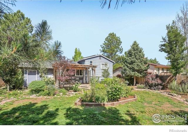 1430 Kennedy Ave, Louisville, CO 80027 - view of yard featuring a pergola