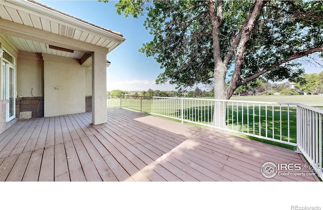 7294 Tamarisk Dr, Fort Collins, CO 80528 - view of deck