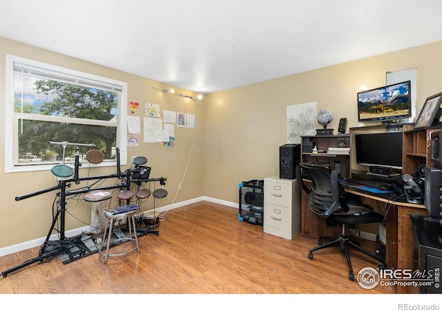 144 Placer Ave, Longmont, CO 80504 - office featuring wood finished floors and baseboards