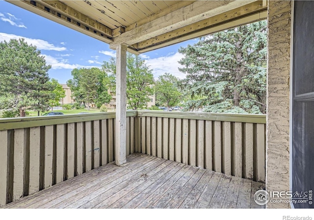 3030 Oneal Pkwy # 21R, Boulder, CO 80301 - view of wooden terrace