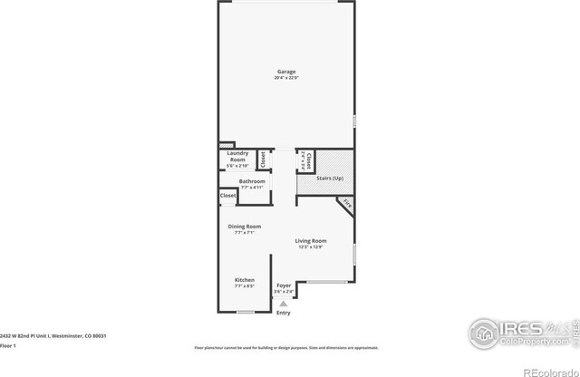 2432 W 82nd Pl Unit I, Westminster, CO 80031