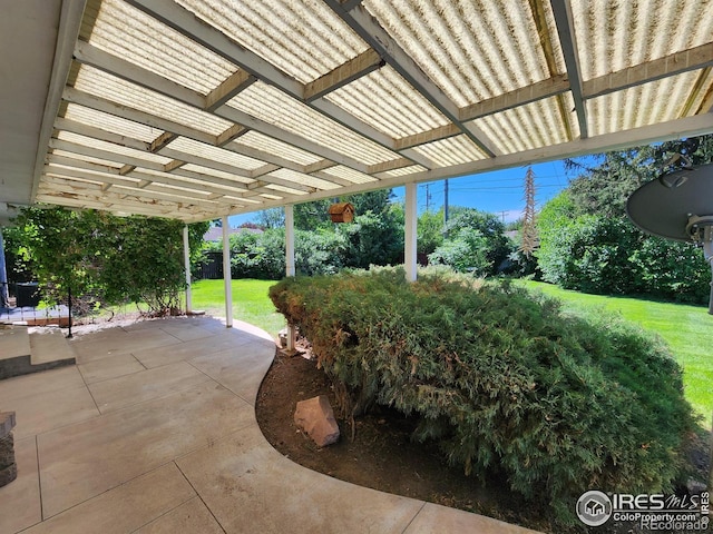 1107 Delmar St, Sterling, CO 80751 - view of patio / terrace featuring a pergola