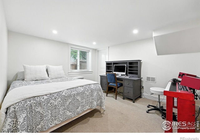 2958 6th St, Boulder, CO 80304 - bedroom featuring carpet and recessed lighting