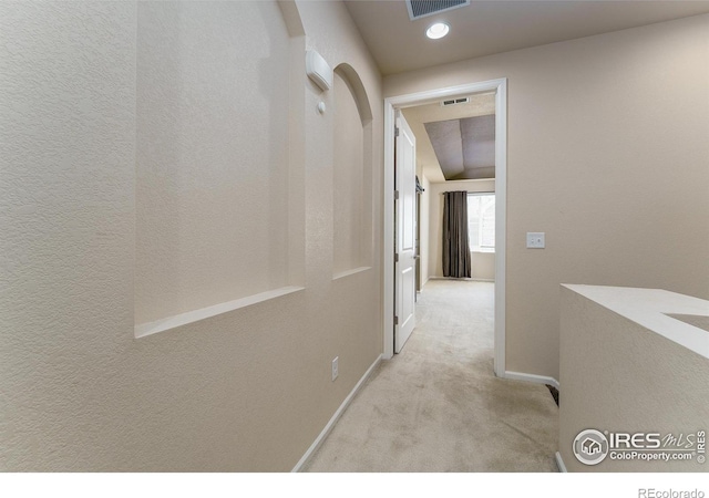 15233 W 65th Ave Unit C, Arvada, CO 80007 - corridor with carpet flooring and baseboards