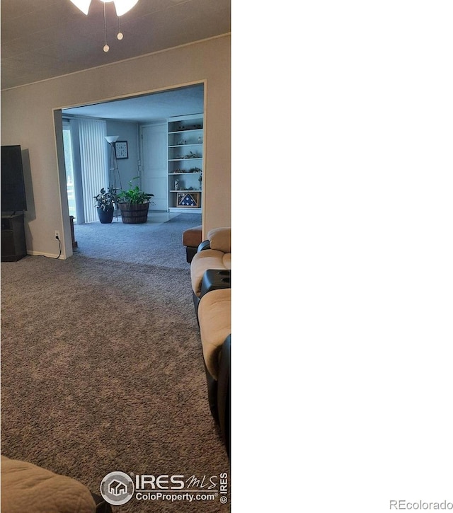 15296 County Road 39, Sterling, CO 80751 - living room featuring carpet flooring