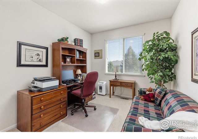 11722 Elmer Linn Dr, Longmont, CO 80504 - office area with light colored carpet and baseboards