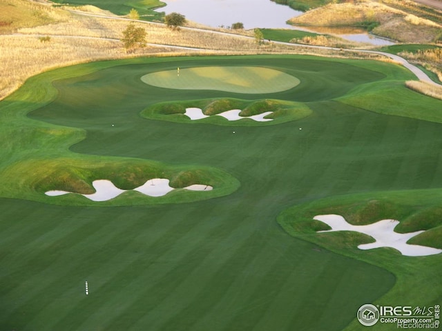 6619 Ridgeline Dr, Timnath, CO 80547 - view of property's community featuring view of golf course and a water view
