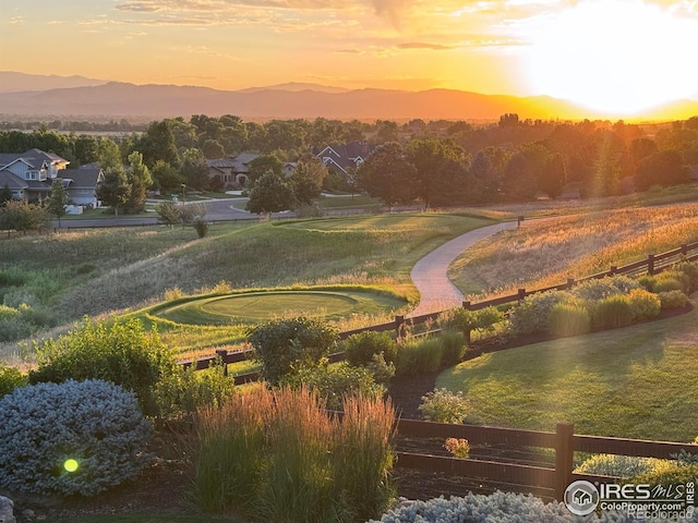 6619 Ridgeline Dr, Timnath, CO 80547 - view of property's community featuring a mountain view