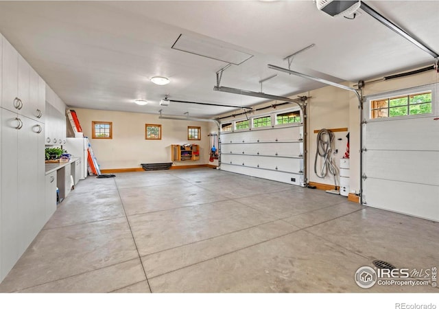 6619 Ridgeline Dr, Timnath, CO 80547 - garage with a garage door opener