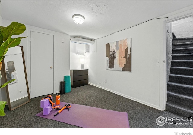 2955 Columbine St, Denver, CO 80205 - rec room with carpet flooring and baseboards