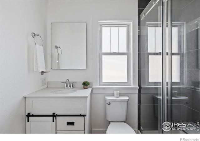 834 Emery St, Longmont, CO 80501 - full bath with vanity and a stall shower