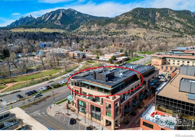 1077 Canyon Blvd # 403, Boulder, CO 80302 - view of mountain background