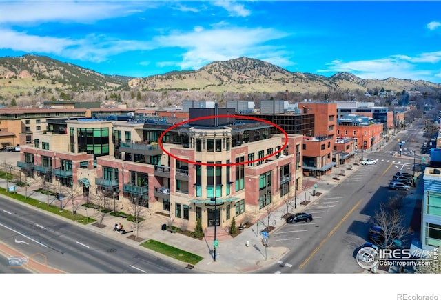 1077 Canyon Blvd # 403, Boulder, CO 80302 - view of property featuring a mountain view