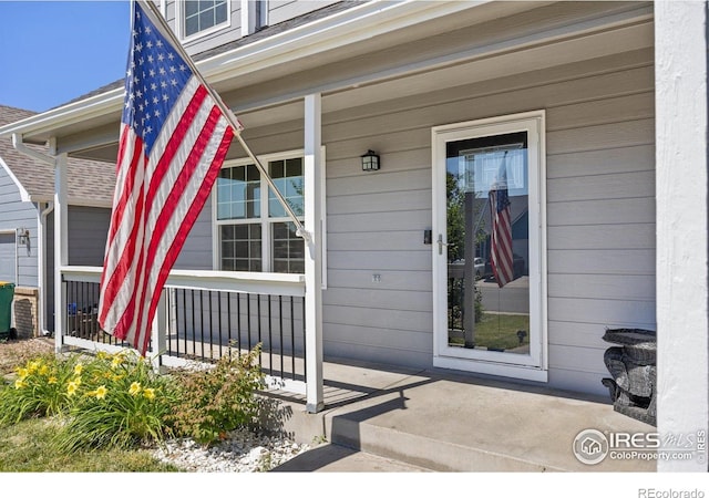 3233 Baldwin Ave, Evans, CO 80620 - view of exterior entry featuring a porch