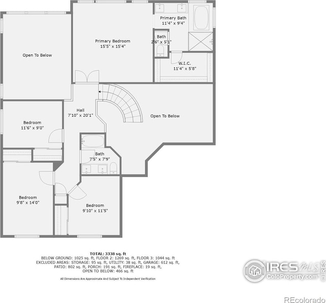 6366 Umber Cir, Arvada, CO 80403 - view of property floor plan