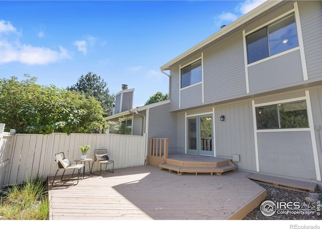 1220 Solstice Ln, Fort Collins, CO 80525 - view of wooden deck