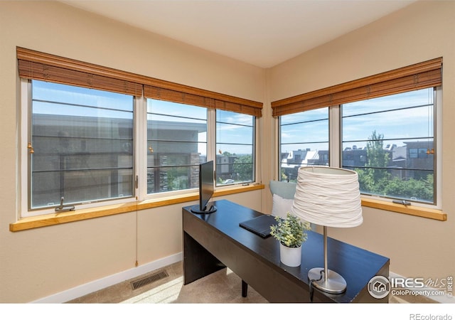 5060 Pierre St Unit E, Boulder, CO 80304 - office area featuring baseboards