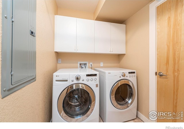 5060 Pierre St Unit E, Boulder, CO 80304 - laundry area featuring cabinet space and independent washer and dryer